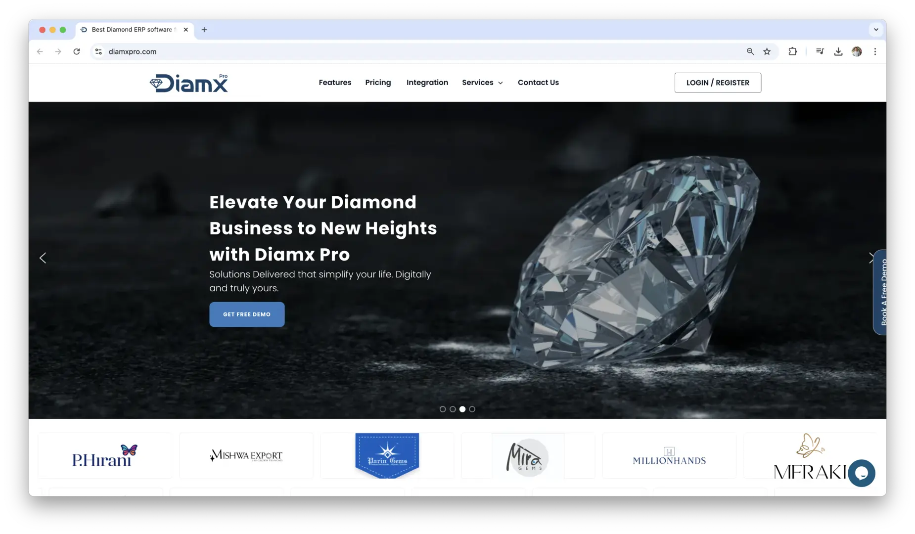 Best ERP Systems Software DiamX Pro Diamond ERP Software